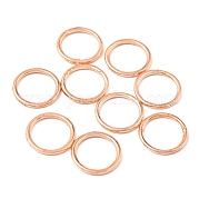 Сплав закрыт кольца прыжок KK-WH0052-05B-RG