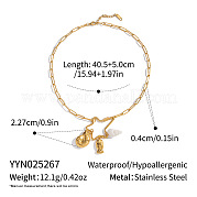 Геометрические подвески из нержавеющей стали 304 для женщин ZB8924-1