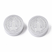 Бусины из нержавеющей стали марки 304 STAS-S079-169C-P