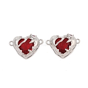 Латунные подвески из прозрачного кубического циркония KK-L223-026P