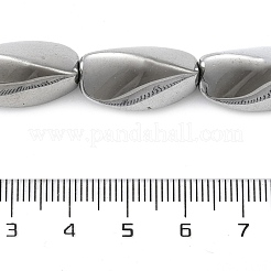 Гальванические немагнитная синтетический гематит бисер пряди&nbsp;G-P518-01B