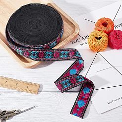 Ленты из полиэстера в этническом стиле&nbsp;OCOR-WH0074-29