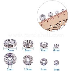 Perline distanziatori strass in ottone&nbsp;RB-PH0007-01B