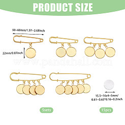 Брошь из стальных булавок повышенной прочности&nbsp;JEWB-CA00006