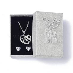 Бумажные шкатулки для украшений&nbsp;CON-Z005-04G