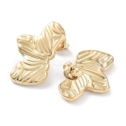 Серьги-гвоздики из нержавеющей стали 304 EJEW-H115-02G