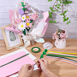 DIY-Sets zum Basteln von Blumensträußen&nbsp;AJEW-SC0032-05