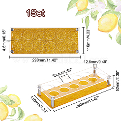 1 Set Schnapsglashalter aus Acryl mit 12 Löchern&nbsp;ODIS-UN0001-04B
