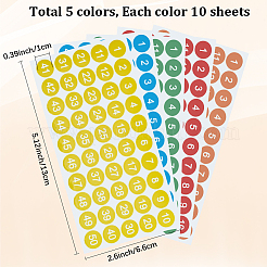 Pegatinas de papel&nbsp;DIY-SP0006-80B