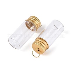 Contenitori di perle di bottiglia di vetro trasparente&nbsp;AJEW-WH20048-44G