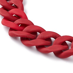 Акриловая цепочка для бордюров ручной работы AJEW-JB01036-03