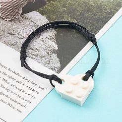 Blocs de construction en résine bracelets à maillons&nbsp;BJEW-JB06339-03