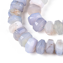 Природный агат бисер нитей G-N356-01A-19