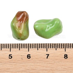 Undurchsichtige Acryl-Imitationsperlen aus Edelsteinen&nbsp;OACR-G064-01B
