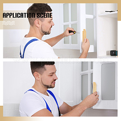 Maniglia per porta dell'armadio in lega di alluminio&nbsp;FIND-WH0141-033
