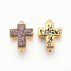 Соединители латунные звенья&nbsp;KK-O107-01G