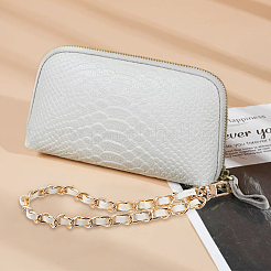 5 шт. 5 цвета pu кожа плетеный железный панцирный ремешок на запястье для сумки DIY-WR0001-71