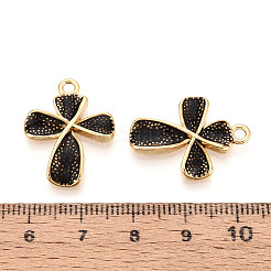 Подвески из нержавеющей стали 304 и эмали&nbsp;STAS-T073-59B-G