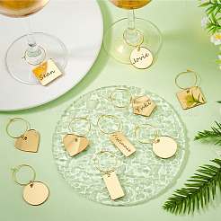 Подвески из акрилового бокала AJEW-GA00009