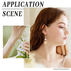 40 шт. 2-х цветные кабошоны из нержавеющей стали 304 STAS-DC0001-21