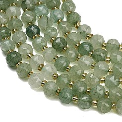 Colliers de perles en verre imitation jade teintées&nbsp;GL-Z001-02B-02