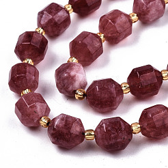 Бусы из натурального доломита G-T131-85B-06