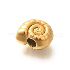 Ионное покрытие (IP) 304 нержавеющая сталь европейские бусины STAS-I321-49G