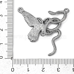 Сплав красная эмаль змея бабочка люстра компоненты соединения PALLOY-R151-48B