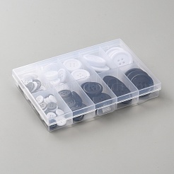 100 шт. пуговицы из смолы с 2 отверстиями&nbsp;BUTT-WH20005-08A