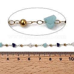 Цепи из нержавеющей стали 304 с треугольными звеньями ручной работы CHS-L032-07G