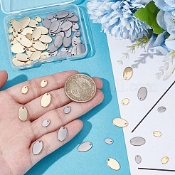 96 шт. 4 стиля подвески из нержавеющей стали 304&nbsp;STAS-ME0001-93