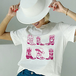 1 набор трафаретов для рисования животных в ковбойском стиле&nbsp;DIY-MA0003-93B