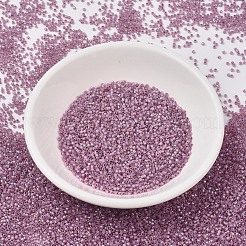 MIYUKIデリカビーズ  シリンダー  日本製シードビーズ  11/0  （db1752)スパークリング蘭裏地オパールab  1.3x1.6mm  穴：0.8mm  約2000PCS /ボトル  10 G /ボトル&nbsp;SEED-JP0008-DB1752