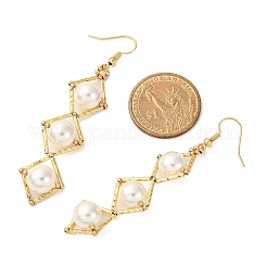 Латунь болтающийся серьги&nbsp;EJEW-TA00650