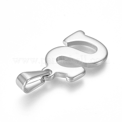Pendenti in acciaio inossidabile 304 anti-ossidazione&nbsp;STAS-F106-95P-S-01