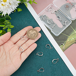 20 шт латунные серьги крючки&nbsp;KK-BBC0022-93P