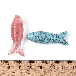 Резные подвески из смешанных натуральных и синтетических драгоценных камней&nbsp;G-T144-47M