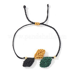 Браслеты из вощеного полиэфирного шнура в винтажном стиле для мужчин и женщин DE5186