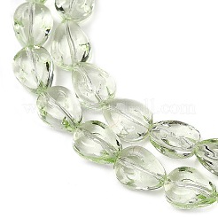 Прозрачные стеклянные бусины GLAA-H038-03B