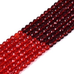 Chapelets de perles en verre transparente  &nbsp;GLAA-N074-01A-19