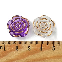 Прозрачные акриловые бусины&nbsp;X1-OACR-O006-03C