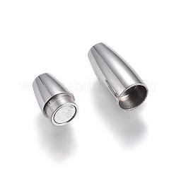 Fermoirs magnétiques en acier inoxydable 304 résistant au ternissement avec emembouts collées&nbsp;STAS-D159-41