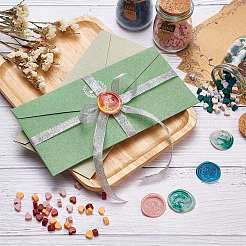 Kit di particelle di ceralacca per timbro con sigillo retrò&nbsp;DIY-CP0003-60J