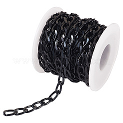 Овальные бордюрные цепи из оксидированного алюминия CHA-TA0001-13