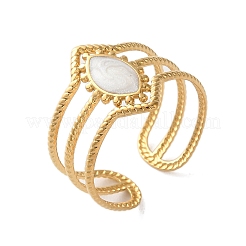 Кольца-манжеты из нержавеющей стали 304 с эмалевым покрытием&nbsp;RJEW-M171-32G