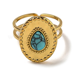 Ионное покрытие (ip) овальные с каплевидными открытыми манжетными кольцами из нержавеющей стали 304&nbsp;STAS-Z060-14G-02