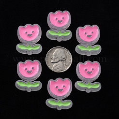 Прозрачные акриловые бусины&nbsp;MACR-S374-03B-07