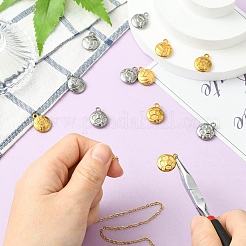 12 шт. 6 стиля подвески из нержавеющей стали 304&nbsp;STAS-CJ0002-88