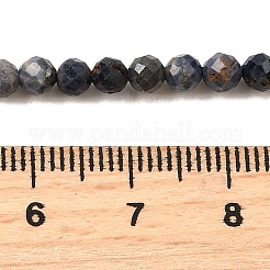 Натуральные сапфировые бусинки G-G259-D06-4mm