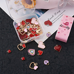 Подвески из эмали и сплава&nbsp;PALLOY-KS0002-04